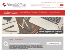 Tablet Screenshot of friendsoffice.com